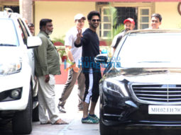 Shahid Kapoor and Sooraj Pancholi spotted at gym
