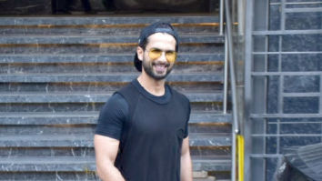 Shahid Kapoor spotted at gym in Juhu