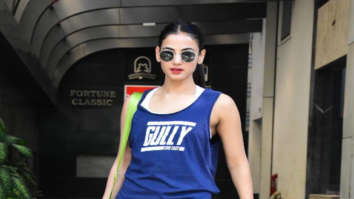 Sonal Chauhan spotted outside the gym