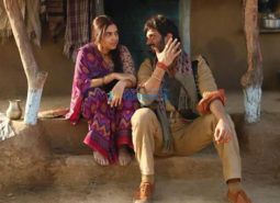 on the sets of the movie Sonchiriya