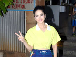 Sunny Leone snapped in Juhu