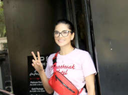 Sunny Leone spotted at Tip & Toe in Juhu