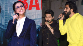 Taapsee Pannu, Armaan Malik and Amaal Malik Visit Narsee Monjee College for Promotion of Badla