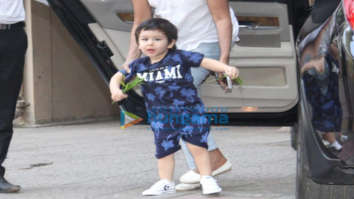 Taimur Ali Khan spotted in Bandra