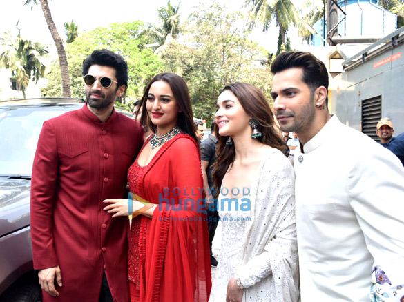 team of kalank snapped at the teaser launch at pvr juhu 1 2