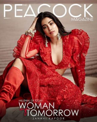 Janhvi Kapoor On The Covers Of The Peacock