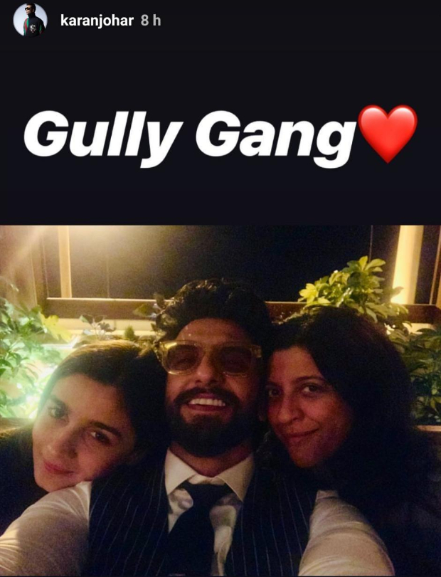 This reunion of Ranveer Singh, Alia Bhatt and Zoya Akhtar is making us demand for Gully Boy sequel