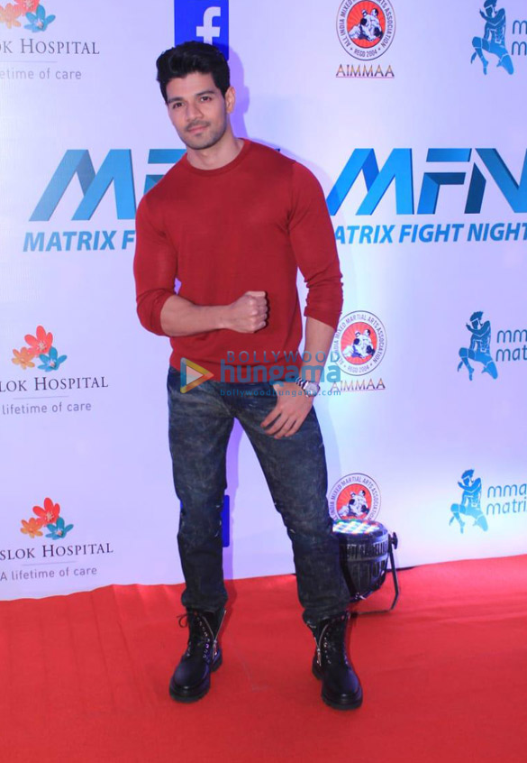 tiger shroff and krishna shroff host matrix fight night event 8