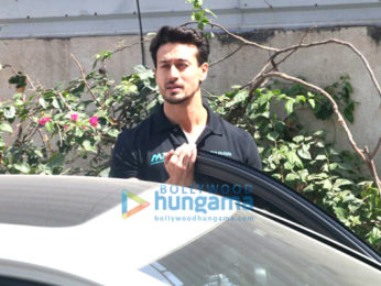 Tiger Shroff and Krishna Shroff promote Matrix Fight Night at MMA Matrix in Bandra