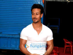 Tiger Shroff snapped at Film City