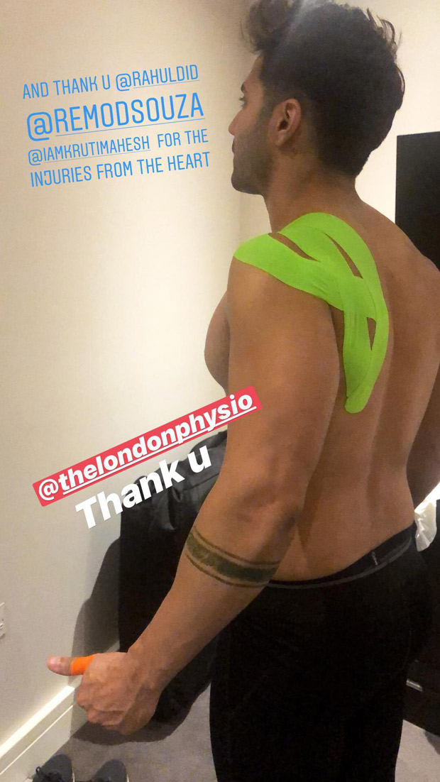 Varun Dhawan injured himself on the sets of Street Dancer 3D and we can’t help but applaud his dedication