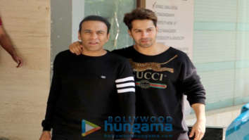 Varun Dhawan snapped at his father David Dhawan’s office in Juhu