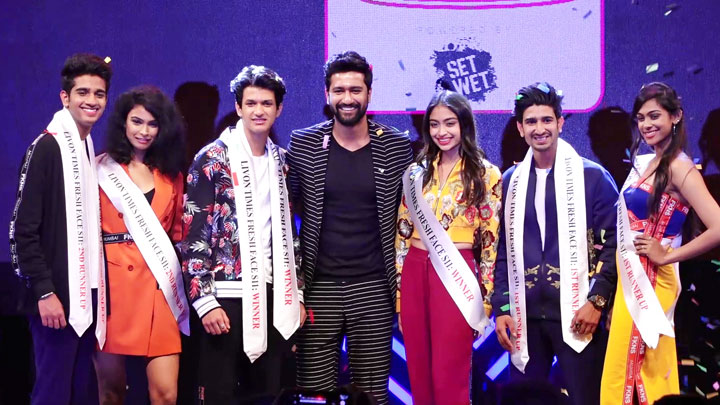 Vicky Kaushal attend National Finale of Inter College Talent Hunt