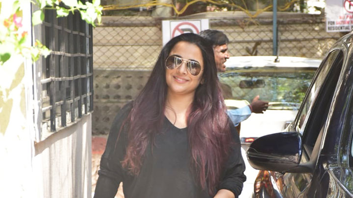 Vidya Balan SPOTTED at Dance Rehearsal Hall, Juhu
