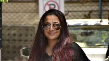 Vidya Balan spotted at ouside Satyam dance class in Juhu