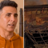 WATCH: Akshay Kumar REVEALS how Kesari set was burnt to ashes