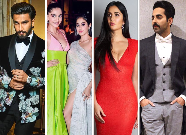 Who Wore What Check out what your favorite celebrities like Ranveer Singh, Katrina Kaif, Vicky Kaushal, Sonam Kapoor and more wore for the Hello Hall Of Fame Awards 2019