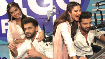 Zaheer Iqbal and Pranutan Bahl Promoting their Upcoming Film Notebook at Big FM