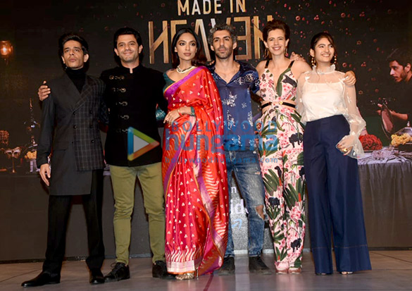 zoya akhtar and kalki koechlin grace the launch of the new series made in heaven 1