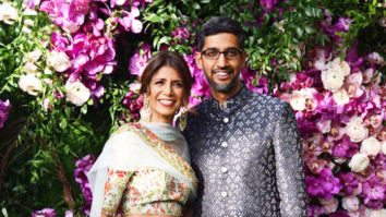 Google CEO Sundar Pichai at Akash-Shloka’s Wedding Reception