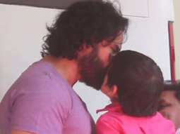 Saif Ali Khan & Taimur Ali Khan SPOTTED at Film City for Pataudi Campaign
