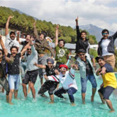 '83: Ranveer Singh strikes a happy pose with his 'Kapil's Devils' as he begins shoot at Dharamshala