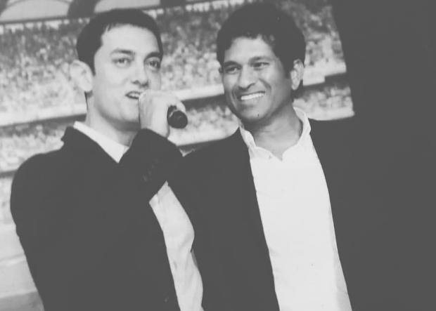Aamir Khan wishes maaster blaster Sachin Tendulkar on his birthday with a throwback photo