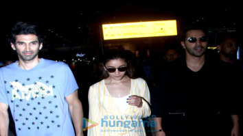 Alia Bhatt, Varun Dhawan, Aditya Roy Kapur and others snapped at the airport