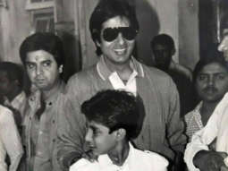 This throwback photo of Abhishek Bachchan along with his handsome father Amitabh Bachchan will definitely make you feel nostalgic!