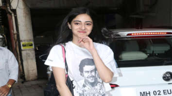 Ananya Panday spotted at a dance class in Andheri