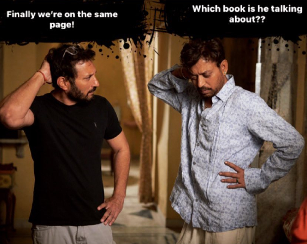 Angrezi Medium: Irrfan Khan and Homi Adajania's meme-filled shenanigans on the sets in Udaipur is hilarious