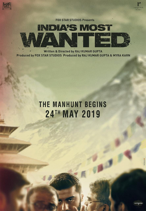 Arjun Kapoor starrer India's Most Wanted teaser to be out on April 16, will be attached to Varun Dhawan's Kalank