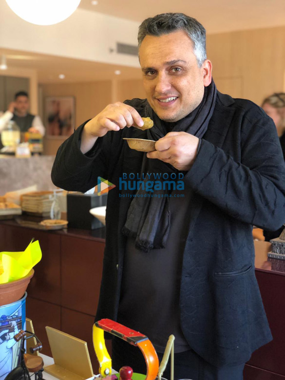 Avengers Endgame director Joe Russo spotted enjoying local pani puri