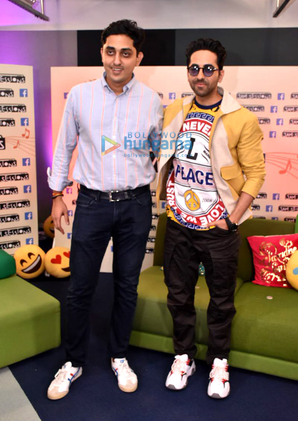 Ayushmann Khurrana launches the Jam Sessions on Facebook