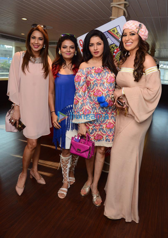bhagyashree maheka mirpuri and others snapped attending the launch of the cruise collecion 5