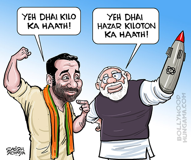 Bollywood Toons: Sunny Deol to contest election from BJP! - Bollywood  Hungama