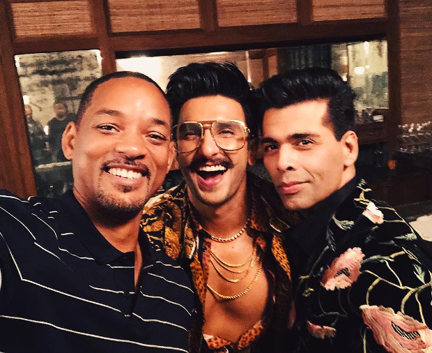 Bucket List: Will Smith gets Bollywood lessons from Ranveer Singh and Karan Johar, dances on recreated version of 'Radha' song in Student Of The Year 2 Bucket List: Will Smith gets Bollywood lessons from Ranveer Singh and Karan Johar, dances on recreated version of 'Radha' song in Student Of The Year 2