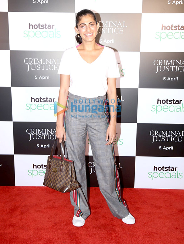 celebs grace the screening of hotstars web series criminal justice 8