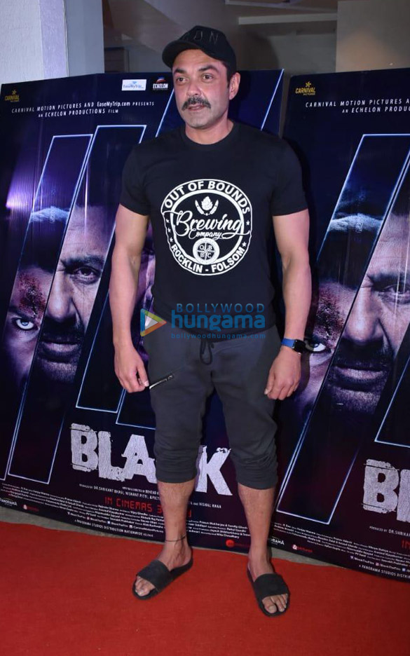 celebs snapped at the special screening of blank 9