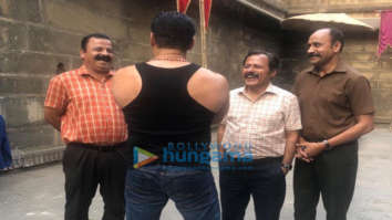 On The Sets of the movie Dabangg 3