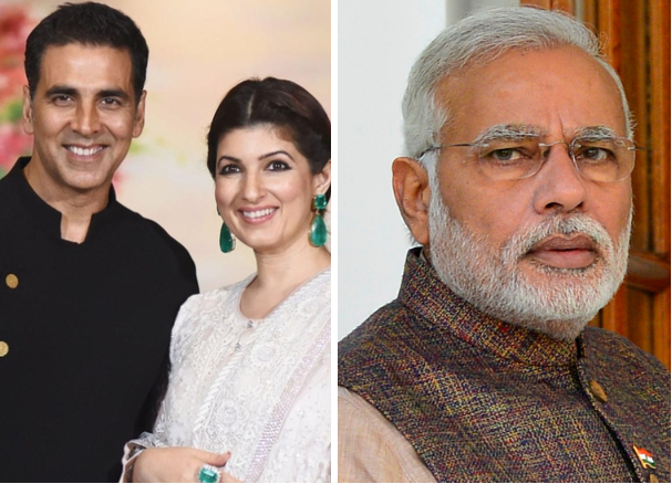 Here's how Twinkle Khanna responded when PM Narendra Modi addressed Akshay Kumar about her criticism towards him Here's how Twinkle Khanna responded when PM Narendra Modi addressed Akshay Kumar about her criticism towards him