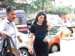 Jacqueline Fernandez spotted at a salon in Bandra