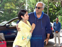 Janhvi Kapoor, Boney Kapoor, Karisma Kapoor and others snapped at the airport