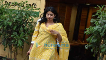 Janhvi Kapoor spotted at Farmers’ Cafe in Bandra