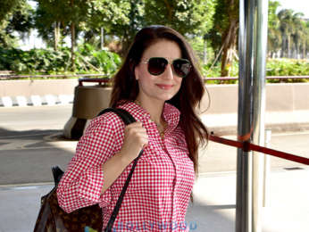 Abhishek Bachchan, Aishwarya Rai Bachchan, Kangana Ranaut and others snapped at the airport