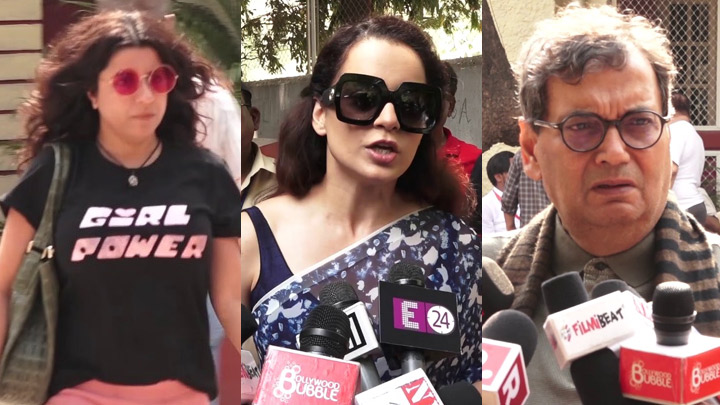 Kangana Ranaut, Zoya Akhtar and other celebs Votes for Lok Sabha Elections 2019
