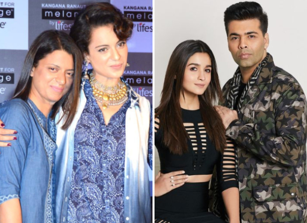 Kangana Ranaut's sister Rangoli Chandel BLASTS Alia Bhatt again, says she pleads for roles with help of Karan Johar Kangana Ranaut's sister Rangoli Chandel BLASTS Alia Bhatt again, says she pleads for roles with help of Karan Johar