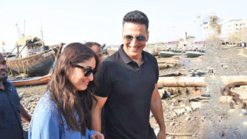 Kareena Kapoor Khan and Akshay Kumar Spotted @Versova Jetty after last schedule of their upcoming film Good News