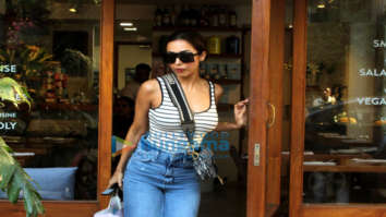 Malaika Arora spotted at Sequel Bistro & Juice Bar in Bandra