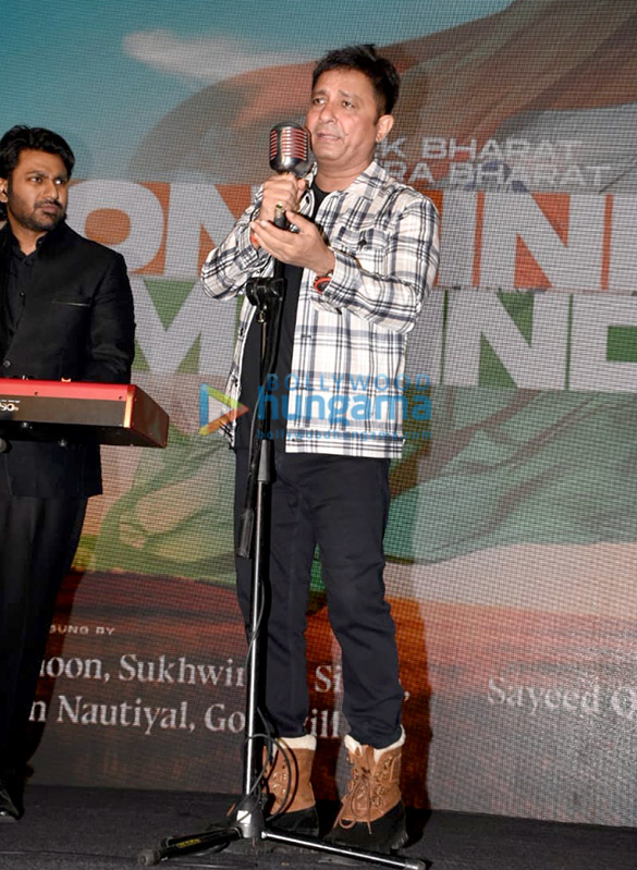 mithoon sukhwinder singh jubin nautial and others grace the launch of the siyarams anthem4good 4